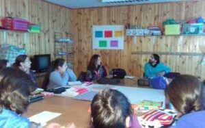 PRM Kümelkan realizó taller sobre abuso sexual infantil a profesionales de la Escuela Antares