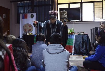 Niños y niñas del PRM Kümelkan disfrutaron de cuentos Mapuches