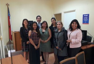 Profesionales del PRM Ayún y DAM Curicó sostuvieron reunión con el Juzgado de Letras y Garantía de Licantén