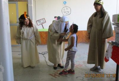Niños y niñas del PRM Ayún celebraron la navidad junto a la Pastoral de la UCM