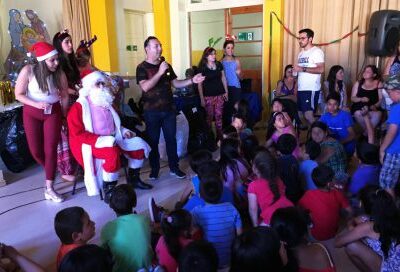 Niños y niñas del PRM Suyai celebraron la navidad