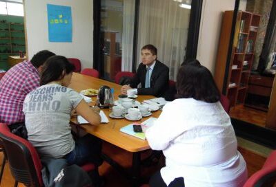Profesionales del PRM Llapemn sostuvieron reunión de coordinación con abogado del SENAME
