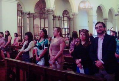 Equipos de trabajo del Área Linares celebraron el nacimiento de Jesús con una liturgia