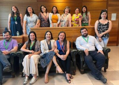 Importante reunión se llevó a cabo entre Tribunal de Familia de Linares y programas de niñez, adolescencia y familia de Fundación CRATE